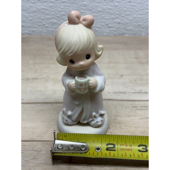 Vtg 1997 Enesco Precious Moments Thank You For The Time we Share Figurine - Picture 6 of 7